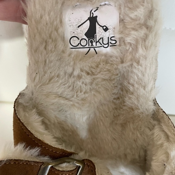 Corkys Faux Fur Slide - Picture 4 of 5